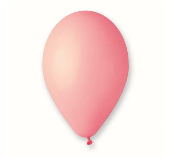 Balloner G90 pastel 10' lyserød lys 57/100