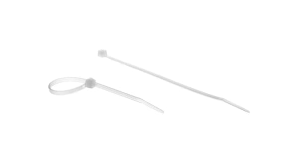Nippuside 2,5mm 100mm valkoinen OZN 25-100 25.15 /100kpl /