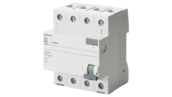 Siemens fejlstrømsafbryder AC 4p 40a 300mA 5SV4644-0