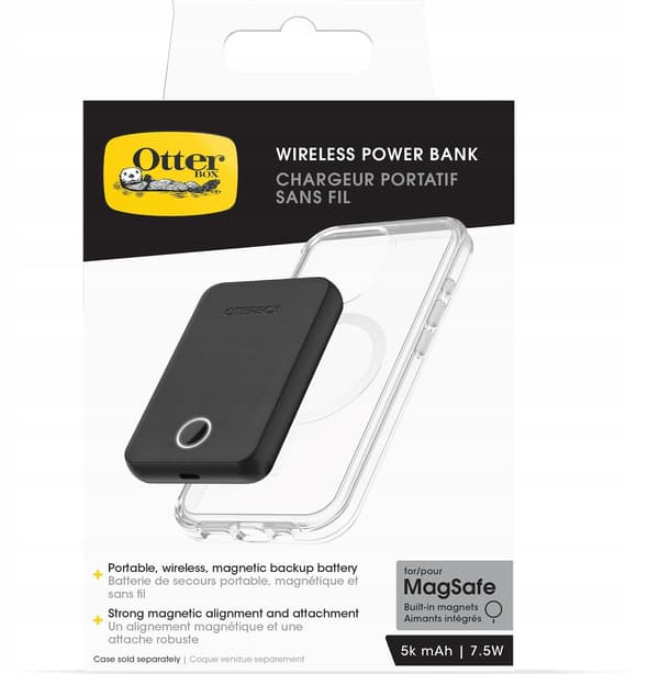 OtterBox langaton varavirtalähde - MagSafe 5K MAH (7.5W) USB-C musta