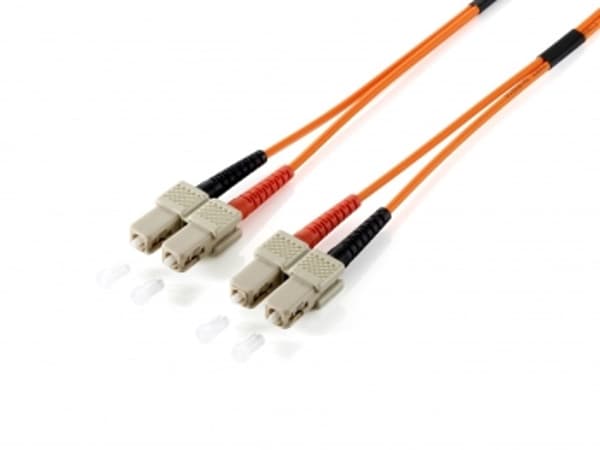 Equip Equip LWL-liitäntäkaapeli SC->SC 20.00m Singlemode Duplex OS2 ge Polybeutel