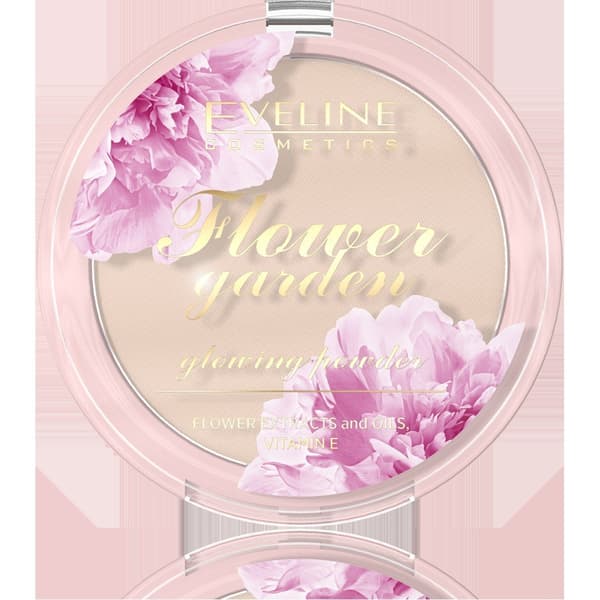 Eveline Flower Garden Pressed Light Powder 8g