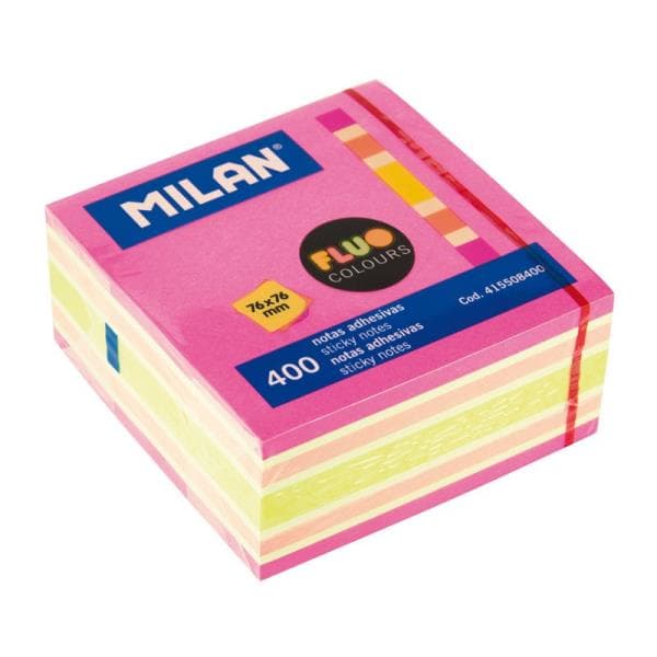 Post-it FLUO mix kub 76x76 (400) 415508400 MILAN