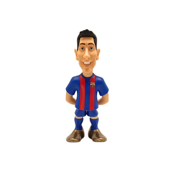 FC Barcelona Robert Lewandowski Minix figur 12cm