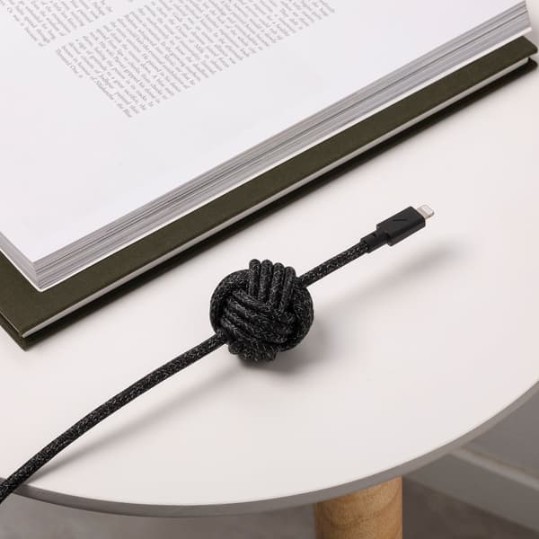 Kabel USB Native Union USB-C - Lightning 3 m Svart (NCABLE-CL-CS-BK-NP)