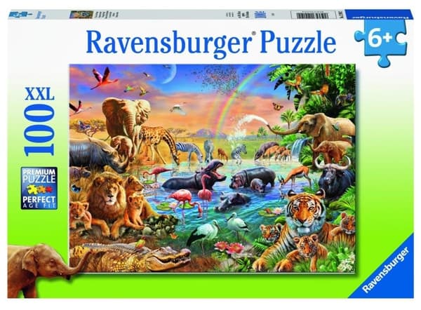 Ravensburger Palapeli 100 Viidakon kaivo XXL