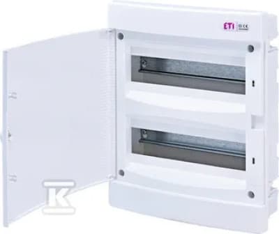 ECM24PO-S-CHAPTER P/T 24MOD.IP40, D.WHITE