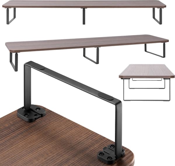Mozos DUAL RISER P stander til to skærme
