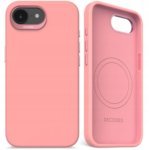 Decoded Antimikrobiellt Silikonskal iPhone 16e Bubble Gum