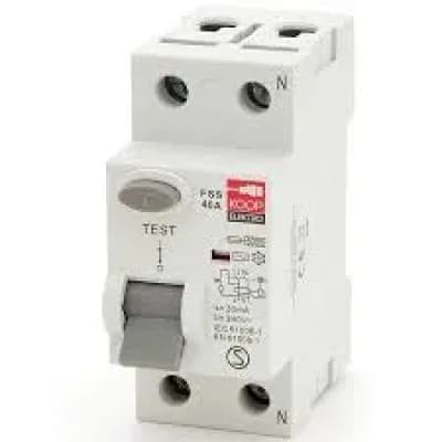 Vikavirtakytkin KOOP Elektro FSS 2P 40A