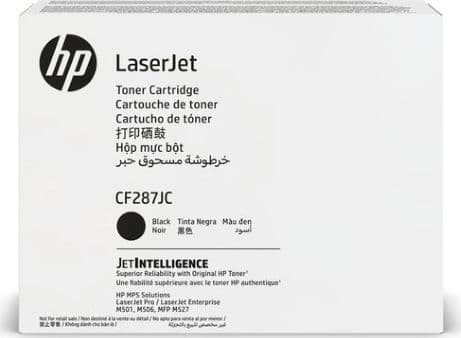TONERPATRON SVART 87JC /M527 18K/CF287JC HP