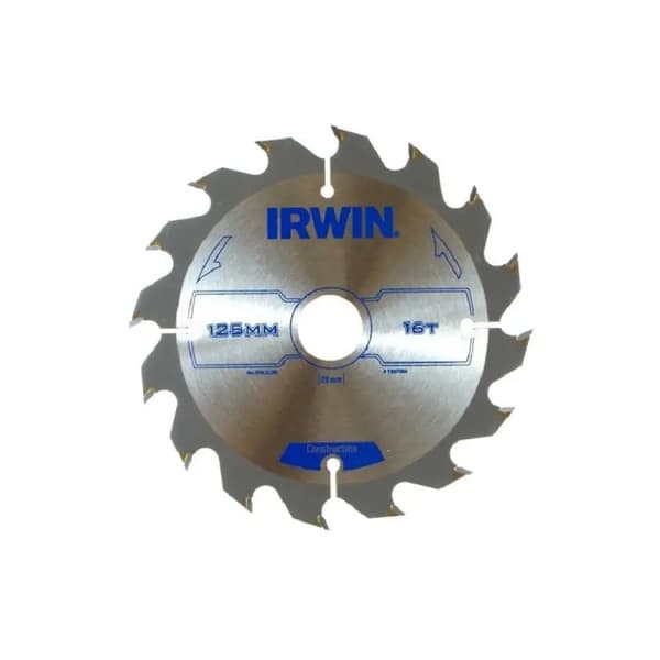 RUNDSAV 125x20x2,5mm 16z ATB KONSTRUKTION IRWIN