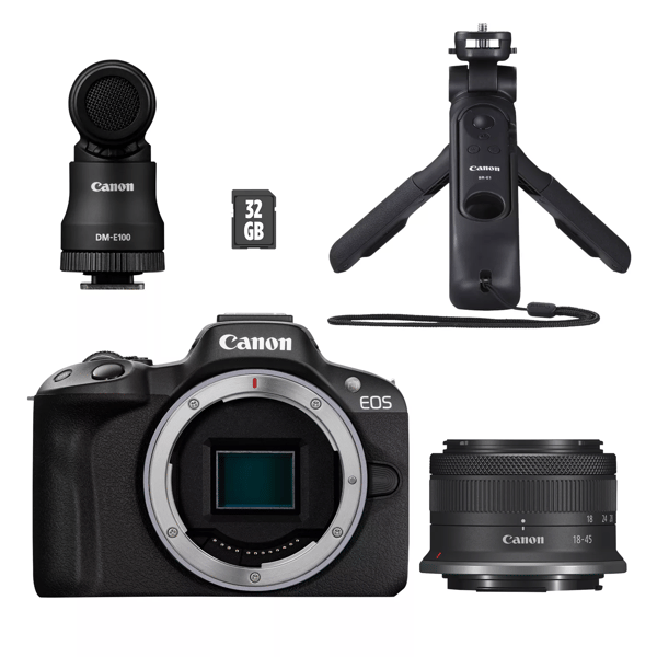 *EOS R50 BK+RF-S 18-45   CREATOR KIT 5