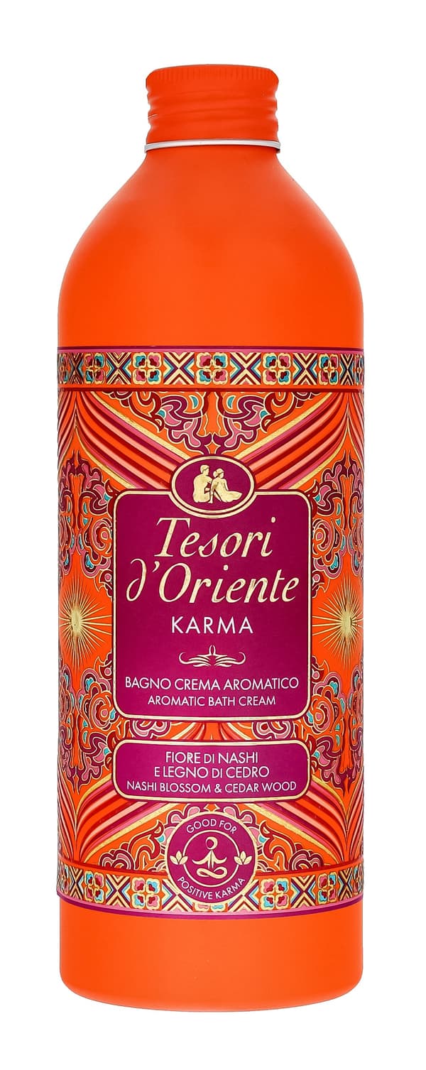 TESORI D`ORIENTE Cream Drip Liquid Karma - Nashiblomma & Cederträ 500ml