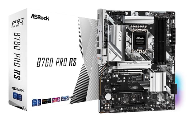 Asrock Mainboard B760 PRO RS - ATX - Socket LGA 1700 - Intel B360