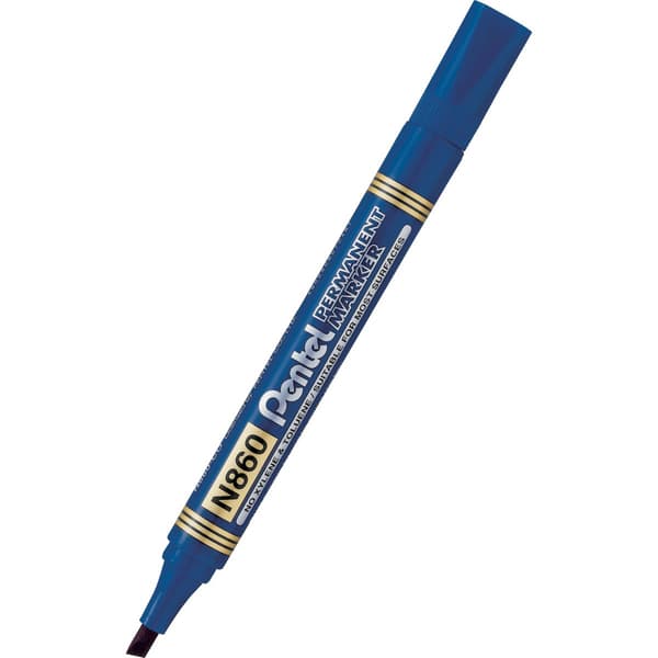 Pentel Permanent marker N860 patronände blå (42K054C)