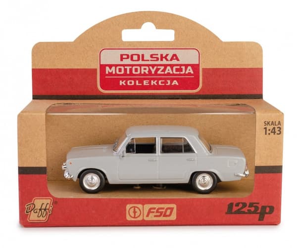 Samling PRL Fiat 125p grå