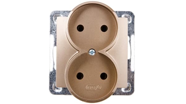 Ospel Socket Impression dubbel guld metallic (GP-2yr/m/28)