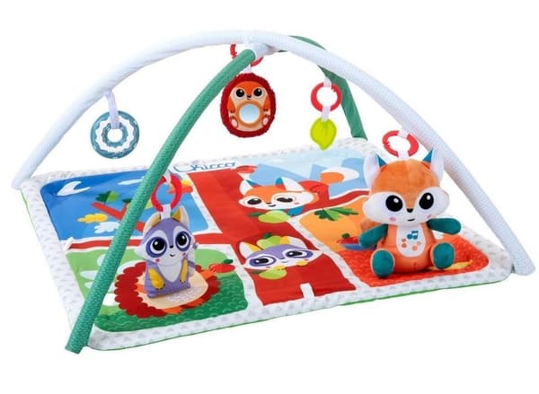 CHICCO 00011354000000 Pædagogisk Måtte Magisk Skov