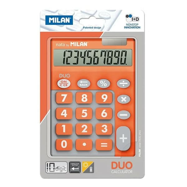 Laskin Milan DUO 14,5 x 10,6 x 2,1 cm Oranssi