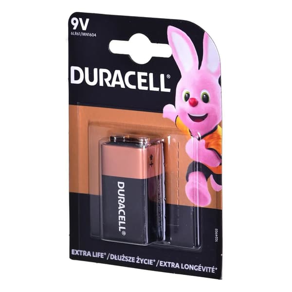 DURACELL BASIC Batteri 6LR61/9V (1 stk.) V2