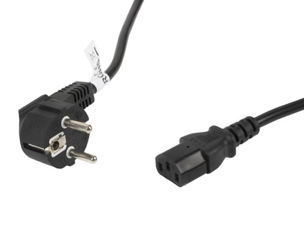 Strömkabel Lanberg CA-C13C-11CC-0100-BK 10 m Svart