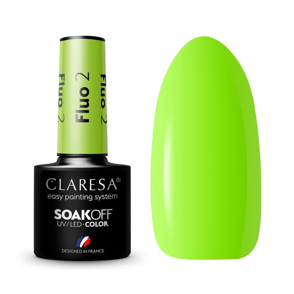 CLARESA gel polish FLUO 2 -5g