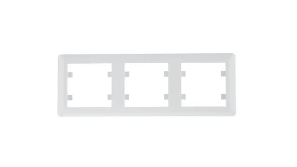 Hager Triple ramme Lumina 2 hvid (WL5230)