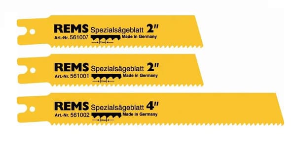 REMS SPECIAL SAVKLINGE 140mm ZAB 3.2mm TIL STÅLRØR