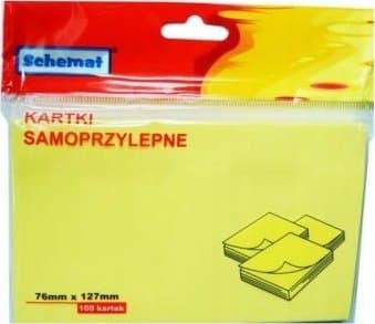 Post-it-lappar 76x127mm 100st