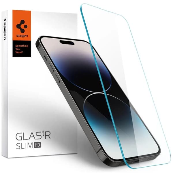 SPIGEN GLAS.TR SLIM -panssarilasi IPHONE 14 PRO:lle