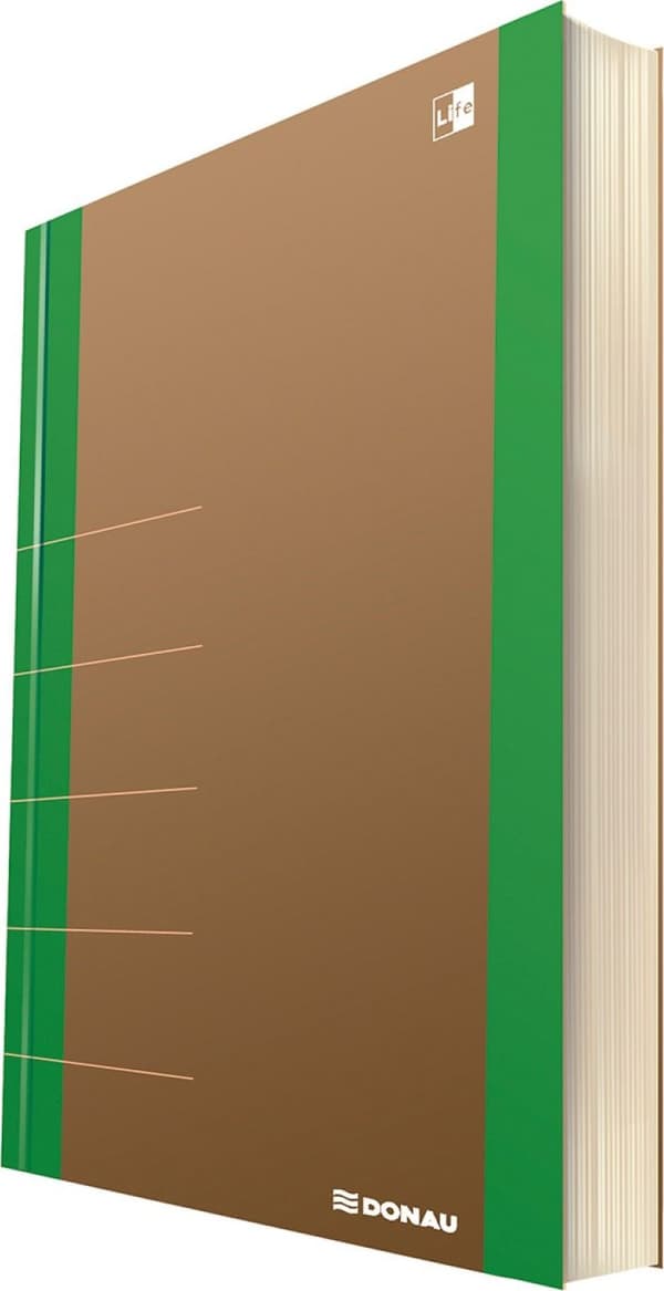 Notesblok organizer 80K grøn DONAU