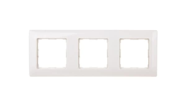 KOS Triple ramme Vena hvid (510483)