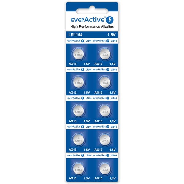 EverActive Mini-paristo LR44 150mAh 10 kpl