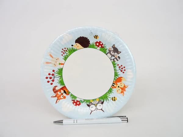 PAPPERTALLRIKAR - skogsdjur. 8 st. 18 cm