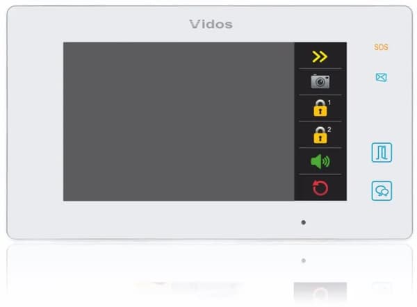 Video dörrtelefonmonitor VIDOS DUO M1021W-2