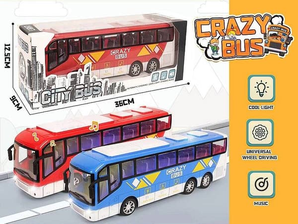 Buss 1:24 Batteridriven