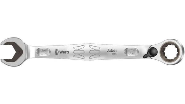 FLAT RING WRENCH WITH RATCHET JOKER SWITCH 15MM