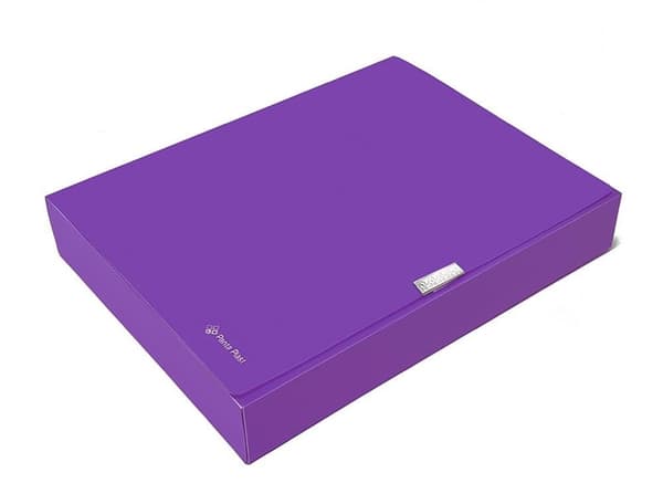 Salkku A4-laatikko 55mm neonvioletti