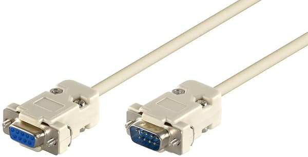 MicroConnect D-SUB/RS-232 - D-SUB/RS-232 5m DB9-DB9 M/F seriel / serial 1:1
