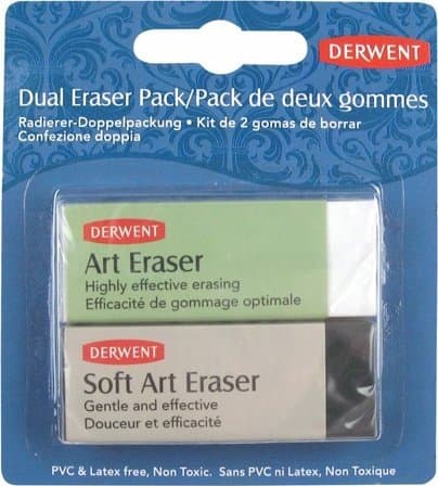 Patio Rubbing Eraser Derwent 2 kpl