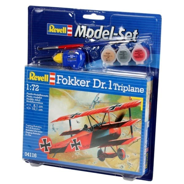 Modellsats Fokker Dr.1 Tripla
