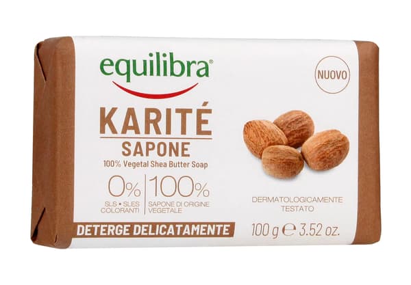 Equilibra Sæbe med sheasmør 100g