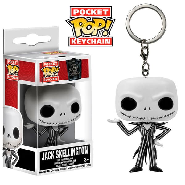 Pocket Pop Nyckelring Nightmare before Christmas Jack Skellington
