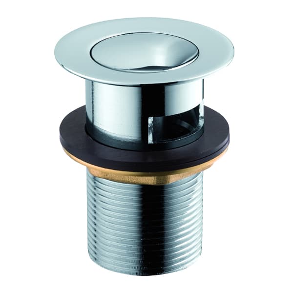 KFA Automatisk propp click-clak 5/4\" liten krom (660-354-00)