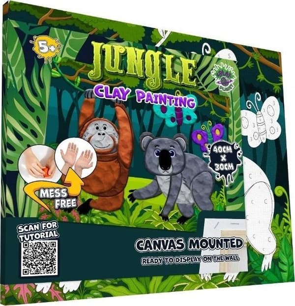 Plasticine klistresæt - Jungle