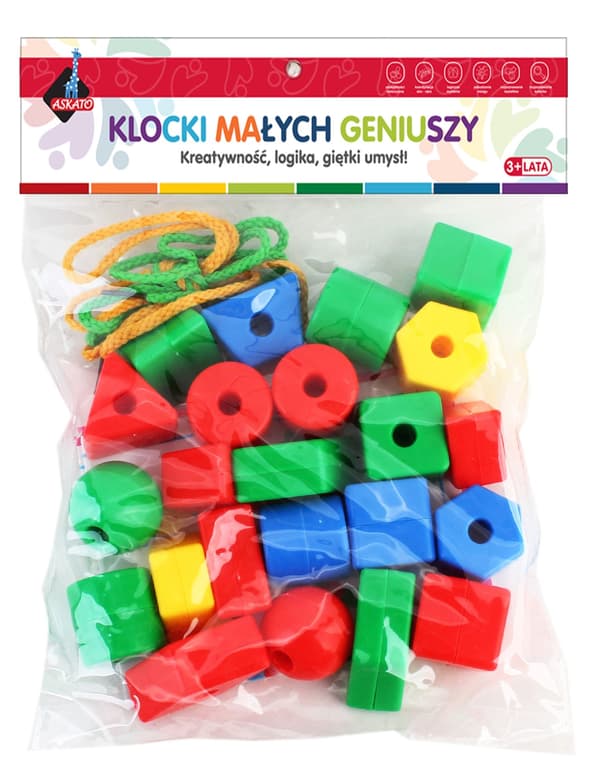 Geometriset rakennuspalikat 22 osaa