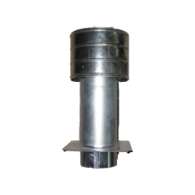 GALVANISERAD DEFLEKTOR MED 150MM PLATTA