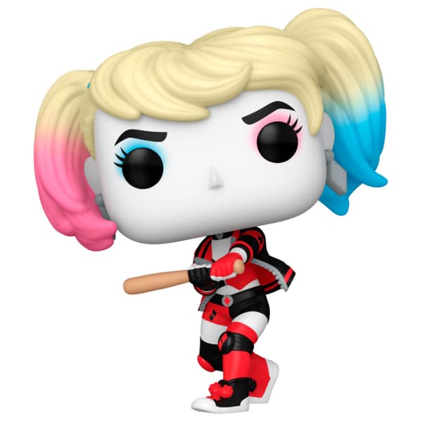 POP figur DC Comics Harley Quinn med flagermus