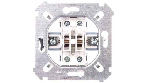 Kontakt-Simon Trappafbryder Simon 54 dobbelt 10AX 250V mekanisme (SW6/2M)